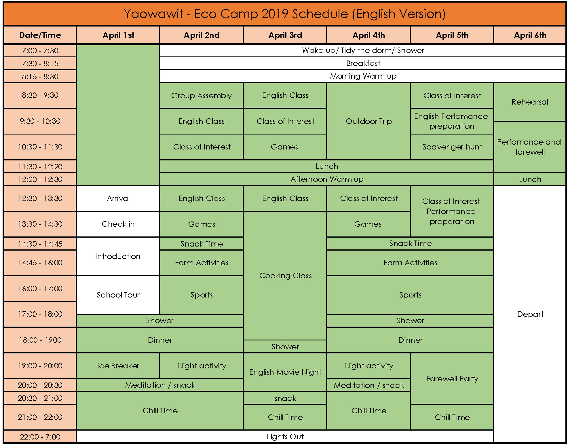 Yaowawit-Eco Camp 2019 Yaowawit-Eco Camp 2019