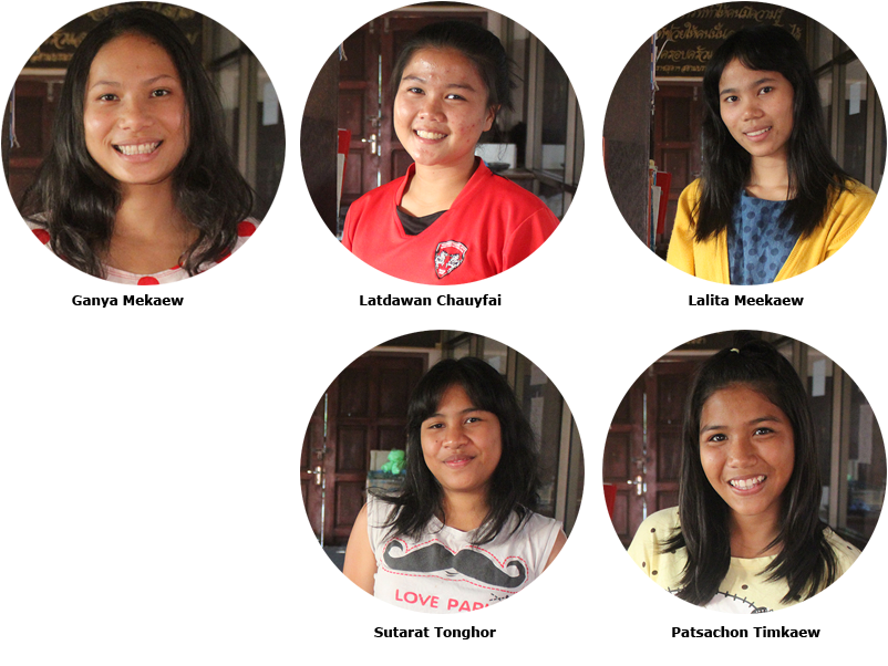 5 students received a scholarship 5 students received a scholarship